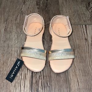 Toddler girls Rose Gold sandals